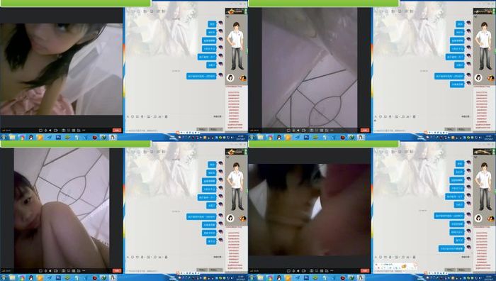 小女孩的逼好嗯啊，金主边看边自慰要求小女孩正跟手指插进去视频