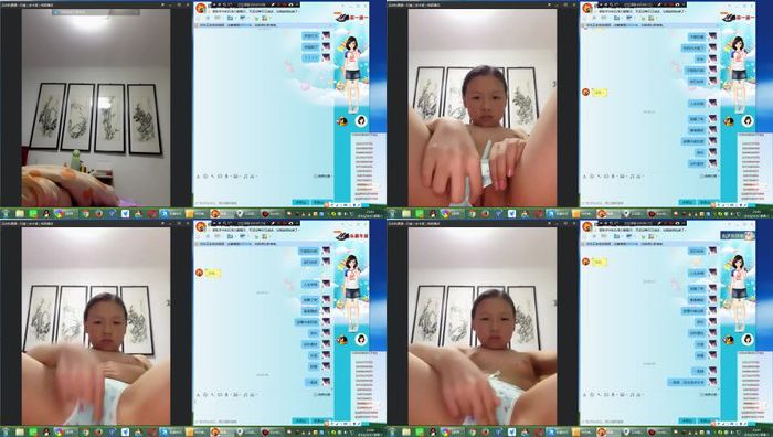 这小女孩长的真着急不细看以为时大妈