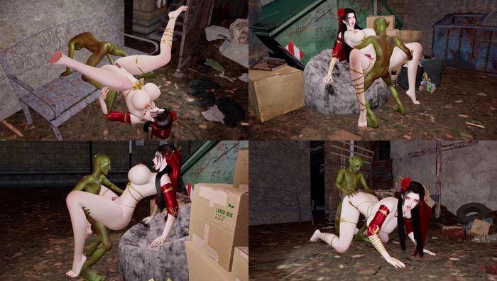 劲爆动漫猎奇小马拉大车乱伦绿精怪物爆操貌若天仙美妇视频