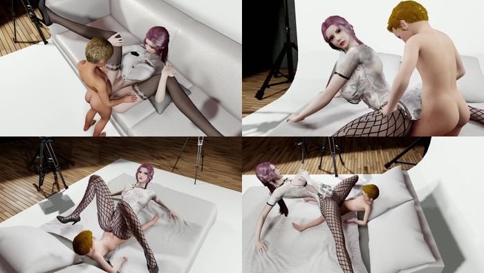 修长美腿黑丝美少妇与动漫正太男童乱伦小马拉大车猛操视频