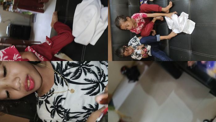 国外双胞胎幼幼姐妹被用零食诱奸性交视频